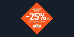Sportscheck Singles Day 2022