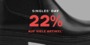 Deichmann Singles Day 2021: 22% Gutschein auf ausgewählte Schuhe