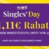 ONYGO Singles Day 2023: 25% Rabatt auf alles